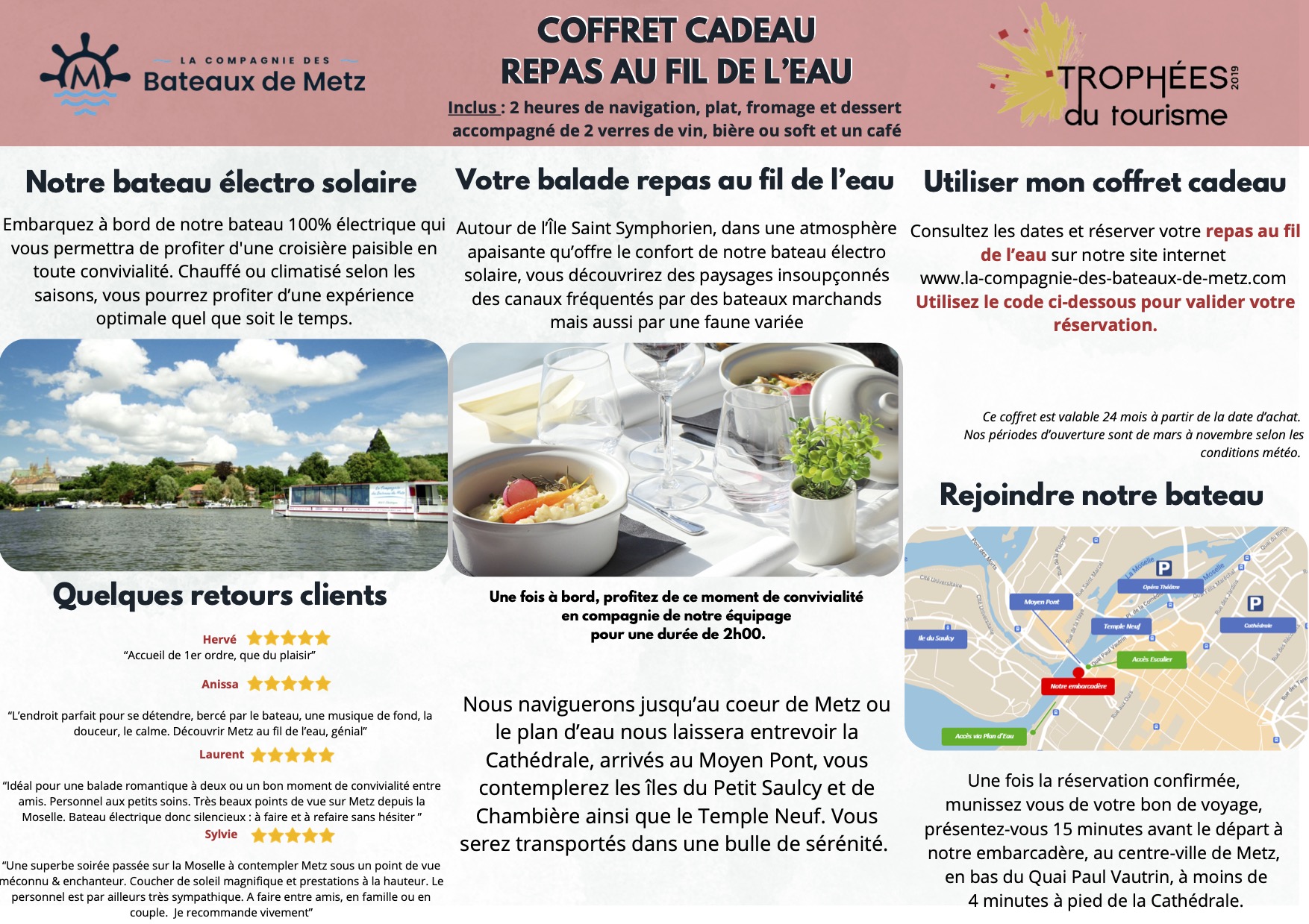 Coffrets cadeaux La Compagnie des Bateaux